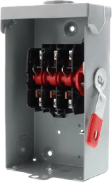 [GNF322RA] Interruptor de Seguridad GNF322RA, 240Vca, 3 polos, 60 Amp, sin portafusibles, Nema 3R. | GNF322RA