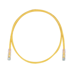 [UTPSP10YLY] Cable de Parcheo TX6, UTP Cat6, 24 AWG, CM, Color Amarillo, 3.05 Metros (10 Pies) | UTPSP10YLY