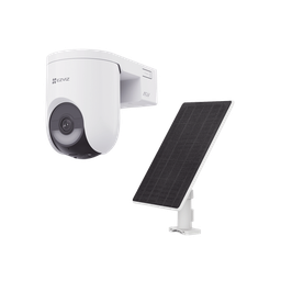 [CSHB8C/SP/4G/W] Kit Cámara PT 4G y Wi-Fi / 2K+ (4Megapixel)  / IA Detección Humano-Vehiculo / Color Nocturno / Batería 5200 mAh / IP65 / Incluye  Panel Solar 5W IP65 | CSHB8C/SP/4G/W