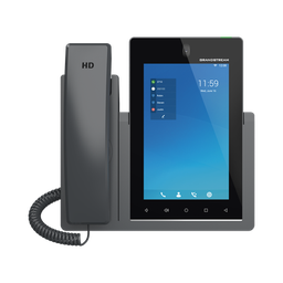 [GXV3470] Teléfono IP Android 11, 16 líneas SIP con 16 cuentas, pantalla táctil  7", puertos Gigabit, Wi-Fi, Bluetooth, PoE, codec Opus, IPV4/IPV6 con gestión en la nube GDMS | GXV3470