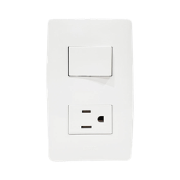 [JTL-B72-47] Apagador Escalera y Contacto de 127 V~60 Hz 10/15 A. | JTL-B72-47