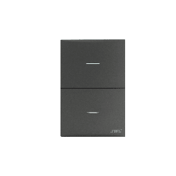 [JTL-G7705] Placa con 2 Interruptores Sencillos  10 A 127 V  60 Hz. | JTL-G7705
