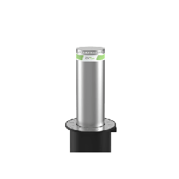 [BOL2219A] Bolardo Automático de Seguridad / Hidráulico / 219 mm Diámetro / Elevación 600 mm (23.6 in) / 4 Segundos Operación / IP68 / Control Remoto 100 m (328 ft) / LED Integrado | BOL2219A