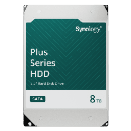[HAT3320-8T] Disco Duro SATA de 3.5" Serie Plus | Capacidad 8TB | Tecnología CMR | MTBF de 1.2 Millón de Horas | Carga de Trabajo de 180 TB/Año | Compatible con Synology DSM. | HAT3320-8T