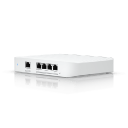 [USW-FLEX-XG] USW Flex XG Switch Capa 2, Compacto de 4 Puertos 10GbE, Puede ser Alimentado por un Puerto GbE PoE+ o con un Adaptador 5 Vcc USB-C | USW-FLEX-XG