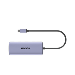[HS-HUB-DS11] Hub (Adaptador) USB - C / 11 en 1 / 1 Salida HDMI (4K) / 2 Salida USB 2.0 / 2 Salidas USB 3.0 / 1 Salida VGA / 1 Salida SD (Memoria SD) / 1 Salida TF (Micro SD) / 1 Salida de Audio (8 - 48 KHz) / 1 Salida RJ45 / 1 Entrada USB - C (Carga Rapida) | HS-HUB-DS11