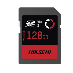 [HS-SD-E30/128G] Memoria SD / Clase 10 de 128 GB / Especializada Para Drones Comerciales, Cámaras de Fotografía y Video  / 180 MB/s Lectura / 150 MB/s Escritura | HS-SD-E30/128G