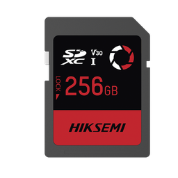 [HS-SD-E30/256G] Memoria SD / Clase 10 de 256 GB / Especializada Para Drones Comerciales, Cámaras de Fotografía y Video  / 180 MB/s Lectura / 150 MB/s Escritura | HS-SD-E30/256G