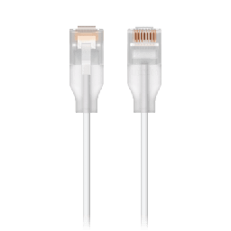 [UACC-CABLE-PATCH-EL-1M-W] Patchcord UniFi Etherlighting? de 1 Metro (3.28 Pies), hasta 10GbE / Soporta hasta PoE+++ / Conector RJ45 Transparente para Mejores Efectos de Luz con Switches USW PRO MAX | UACC-CABLE-PATCH-EL-1M-W