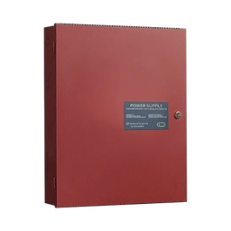 [HPF-PS6] Fuente de Alimentación Remota / 6 Amperes / 2 Entradas / 5 Salidas NAC o Auxiliar de 24 Vcc / Compatible con paneles Notifier, Farenhyt, Silent Knight y Fire-Lite / Gabinete Rojo | HPF-PS6