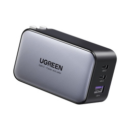[10334] Cargador de 65W serie Nexode | 3 Puertos de Carga Rápida | 2 USB-C | 1 USB-A | Tecnología GaN II | Power Delivery 3.0 | Quick Charge 4.0 | Chip Confiable y Carga Inteligente | Optimiza la Experiencia de Carga | Carcasa Ignifuga | 10334
