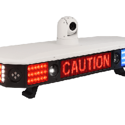 [PL100] Sistema Inteligente de Luces de Policía PL100 / 8 Cámaras HD AI / Reconocimiento Facial y Placas / 4G/5G / Sirena 100W / Pantalla LED / Cumple GB 13954-2009 | PL100