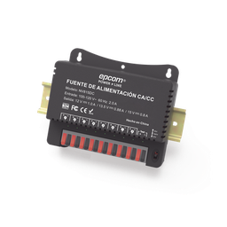 [NV-815-DC] Fuente de Poder / Para 8 Cámaras / Ajustables a 12 o 13.5 o 15 Vcc / 8 Amperes / Instalación en Pared. | NV-815-DC