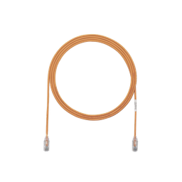 [UTP28SP10OR] Cable de Parcheo TX6, UTP Cat6, Diámetro Reducido (28AWG), Color Naranja, 3.05 Metros (10 Pies) | UTP28SP10OR