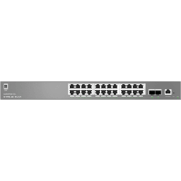 [GWN7803PL-PRO] Switch de Red Empresarial L2++ / Serie GWN7800 Pro / 24 Puertos Gigabit PoE 250W / 2 Puertos SFP+ / Gestión Cloud GDMS / VLAN 4K / QoS Avanzado / Seguridad Integral | GWN7803PL-PRO