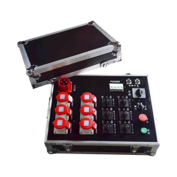 [YSCM06] Controlador de Polipastos Eléctricos de Control Directo / 6 Canales Independientes / Trifásico 110V AC 50/60Hz / Selectores de Giro Individuales con Botón GO Central / Interruptor Termomagnético Schneider y Paro de Emergencia T | YSCM06