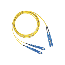 [F92ERLNSNSNM010] Jumper de Fibra Optica Monomodo 9/125 OS2, LC-SC Duplex, OFNR (Riser), Color Amarillo, 10 Metros (32.81 Pies) | F92ERLNSNSNM010