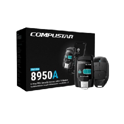 [CSXP8950A] (MONITOREO en APP) Kit de Alarma Vehicular Profesional de 2 vías y control LCD con modulo CM2500 Incluye  GPS X1-MAX LTE | CSXP8950A