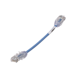 [UTP28SP6INBU] Cable de Parcheo TX6, UTP Cat6, Diámetro Reducido (28AWG), Color Azul, 15.2 cm (6 pulgadas) | UTP28SP6INBU