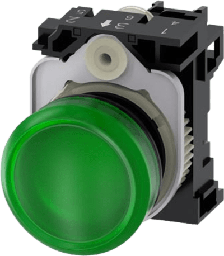 [3SU11036AA401AA0] Lampara de señalización plástica con led color Verde, 110Vca | 3SU11036AA401AA0