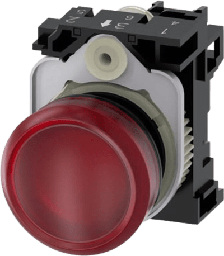 [3SU11026AA201AA0] Lampara de señalización plástica con led color Roja, 24Vca-Vcd | 3SU11026AA201AA0
