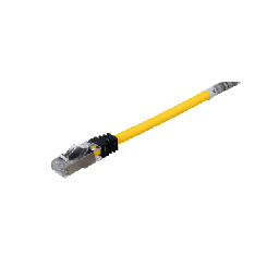 [STP6X2MYL] Patch Cord Cat6A, Blindado S/FTP, CM/LS0H, 2 Metros (6.56 Pies), Color Amarillo | STP6X2MYL
