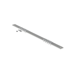 [RGRB19CN] Barra de Conexión a Tierra, Para Rack de 19", Con 20 Orificios Para Conexión Rápida de Equipos, Incluye 20 Tornillos # 12-24 x 1/2" Instalados | RGRB19CN