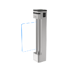 [DS-K6BC402X-RS/M-DP90] Puerta de Cortesía con Lectores MiFare y Panel Incluidos / Aleta de Acrílico 90 cms INCLUIDA / Motor Brushless / Sensores dToF / Apertura en Caso de Emergencia / 500,000 Tarjetas / Acero Inoxidable SUS304 | DS-K6BC402X-RS/M-DP90