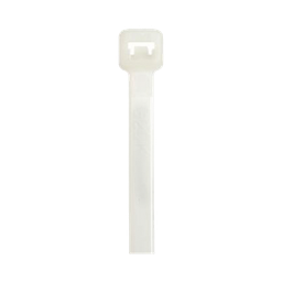 [S10-50-C] Cincho de Nylon 6.6 StrongHold™, 250mm largo x 4.8mm ancho, Color Natural, Plenum, Paquete de 100pz | S10-50-C