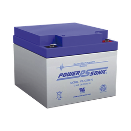 [PS-12260-F2] Batería 12V, 26AH, Para Respaldo, Tecnologías AGM/VRLA, 5 Años Vida Útil, Terminales F2, Reconocida UL | PS-12260-F2