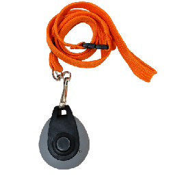 [NX0130/B] Colgante con Botón de Alarma Inalámbrico NX0130/B / Radio Frecuencia 868.30 MHz / Comunicación Bidireccional / Alcance 75 m / Batería CR2354 Duración 2-4 Años / IP65 / Indicador LED Bicolor / Anti-Estrangulamiento | NX0130/B