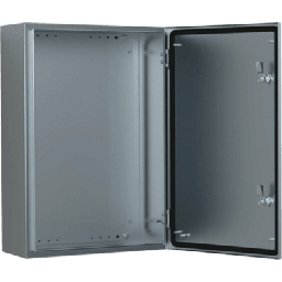 [ASR0403021] Gabinete de Acero Inoxidable 304L ASR IP66 400x300x210 mm (15.7 x 11.8 x 8.3 in) / 2 Cerraduras / Montaje Placa 2 mm | ASR0403021