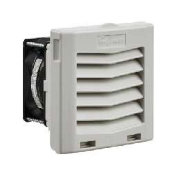 [HF0416414] Ventilador Con Filtro de Montaje Lateral HF04, Con Flujo de Aire de 21 CFM, 115 Vca, Color Gris Claro | HF0416414