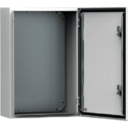 [MAS0403015R5] Gabinete de Uso Exterior MAS 400 x 300 x 155 mm (15.7 x 11.8 x 6.1 in) NEMA 4/12/13; IP66; IK10 de Acero Dulce 1.5 mm con Platina de Montaje Incluida Color Gris Claro | MAS0403015R5