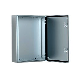 [ASR0604021] Gabinete de Acero Inoxidable 304L ASR IP66 / 600x400x210 mm (23.6x15.7x8.3 in) / 2 Cerraduras / Montaje Placa 2 mm | ASR0604021