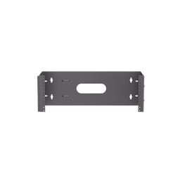 [WBH4] Rack Abierto de Instalación en Pared con Bisagras, Profundidad de 159 mm, 19 in de Ancho, 4 UR, Color Negro | WBH4