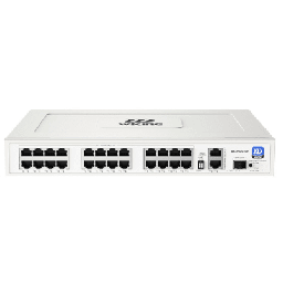 [WK-PS227GF] Switch no administrable PoE WI-TEK / 24 Puertos 10/100 Mbps PoE af/at / 2 Puertos Uplink Gigabit / 1 Ranura SFP 1000 Mbps / Presupuesto 270 W / Puerto 1 Hi-PoE 60W | WK-PS227GF