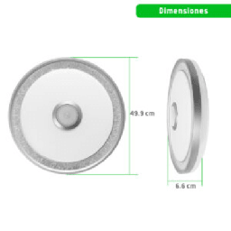 [JLAR-4003] Luminario LED de 40W / 3000 Lúmenes / Ø 490mm x 66mm / Voltaje 85-265V / Temperatura Fría 6500K / Conexión Bluetooth / App iLink. | JLAR-4003