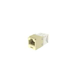 [CJ688TGEI] Conector Jack RJ45 Estilo TG, Mini-Com, Categoría 6, de 8 Posiciones y 8 Cables, Color Marfil | CJ688TGEI