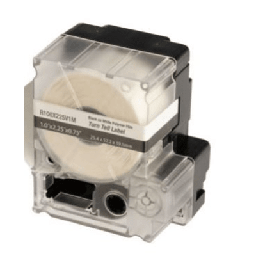[R100X225V1M] Casete de 75 Etiquetas Autolaminadas Turn-Tell, Con Rotación para Mejor Visibilidad, para Cables Categoría 6 FTP y Categoría 6a/10Gig, Calibre AWG 8 - 4 | R100X225V1M