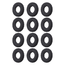 [FOAMY-EAR-CUSHION-FOR-UH34/YHS34-(12-PCS)] Almohadillas De Espuma De Repuesto para Diademas Yealink UH34 / YHS34 (12 Piezas) | FOAMY-EAR-CUSHION-FOR-UH34/YHS34-(12-PCS)