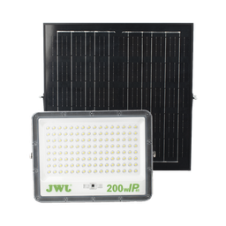 [JLRE-SOL-01-200N] Reflector de 200 W con Panel Solar  /  Batería 3.2  V CD / T.C.C. 6 500 K / IP65. | JLRE-SOL-01-200N