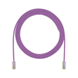 [UTP28X15VL] Cable de Parcheo UTP, Cat6A, 24 AWG, CM, Color Violeta, 4.57 Metros (15 Pies) | UTP28X15VL