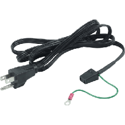 [ACORD1] Cable de Alimentación para Ventilador / 1 Conector / 1.52 m (5 ft) / Cobre / Enchufe 3 Puntas con Tierra / Compatible con Ventiladores Compactos Hoffman | ACORD1