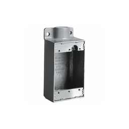 [HUB-FS-2] Caja Rectangular Tipo FS de Aluminio libre de Cobre de  3/4". | HUB-FS-2