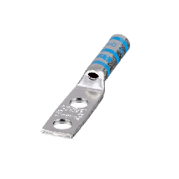 [LCC614AWL1PZ] Terminal Doble Ojillo para Cable 6 AWG, Orificio 1/4, Distancia de 16mm entre orificios. 1 Pieza | LCC614AWL1PZ
