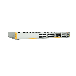[AT-X230-28GP-90] Switch PoE+ Administrable Capa 3, 24 Puertos 10/100/1000 Mbps + 4 SFP Gigabit, 370 W | AT-X230-28GP-90