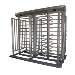 [XTD-100] Torniquete De Paso Doble de Cuerpo Completo con Puerta Lateral y Rehilete de Acceso / Fabricado en Acero Inoxidable Grado 304 / | XTD-100