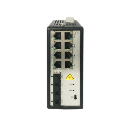 [DS-3T3512P] Switch Industrial Administrable / 8 Puertos Gigabit PoE+ 30W / 4 Puertos SFP / 250W Total / 48-57 VCD / -40°C a 75°C / 140×52×110 mm / 5.5×2.0×4.3 pulgadas | DS-3T3512P