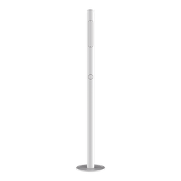 [ESP-L1300-R117(TCG225)] Poste para Cámara ANPR / Altura 1.3 m (4.3 ft) / Aleación con Pulverización Superficial / Diseño Impermeable / Color Blanco | ESP-L1300-R117(TCG225)